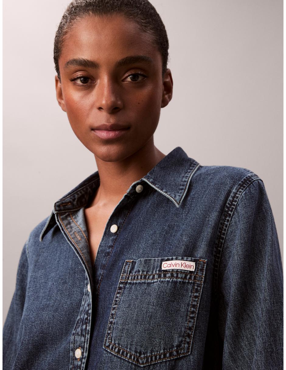 Blusa Calvin Klein manga larga para mujer 5