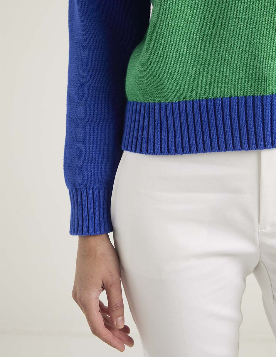 Suéter Lauren Ralph Lauren cuello redondo para mujer