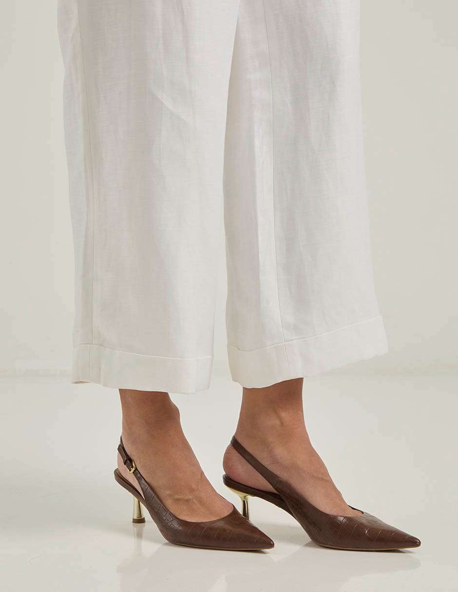 Pantalón Lauren Ralph Lauren amplio para mujer
