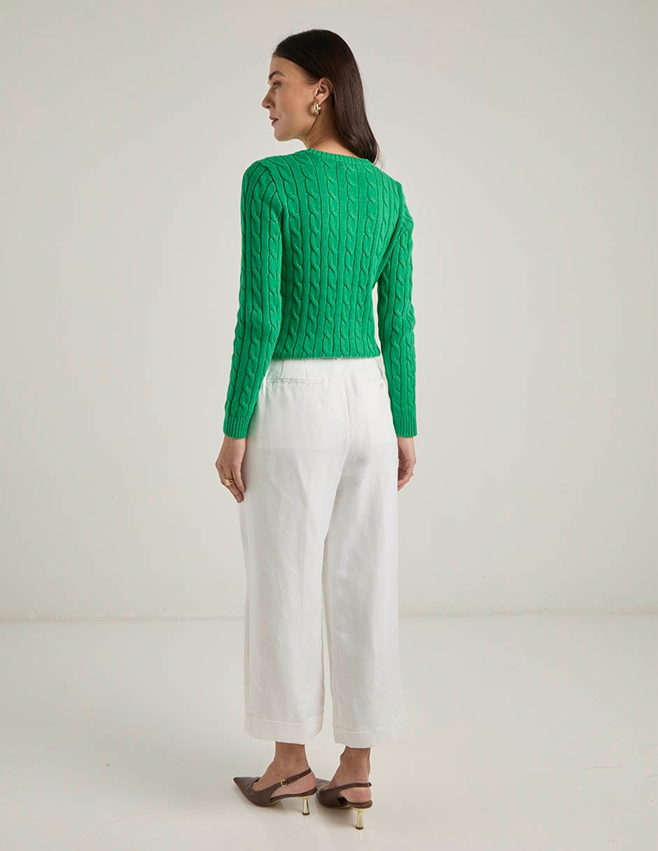 Pantalón Lauren Ralph Lauren amplio para mujer