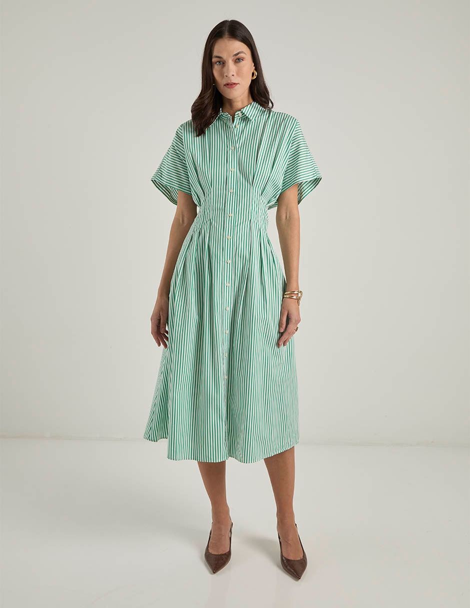 Vestido midi casual para mujer