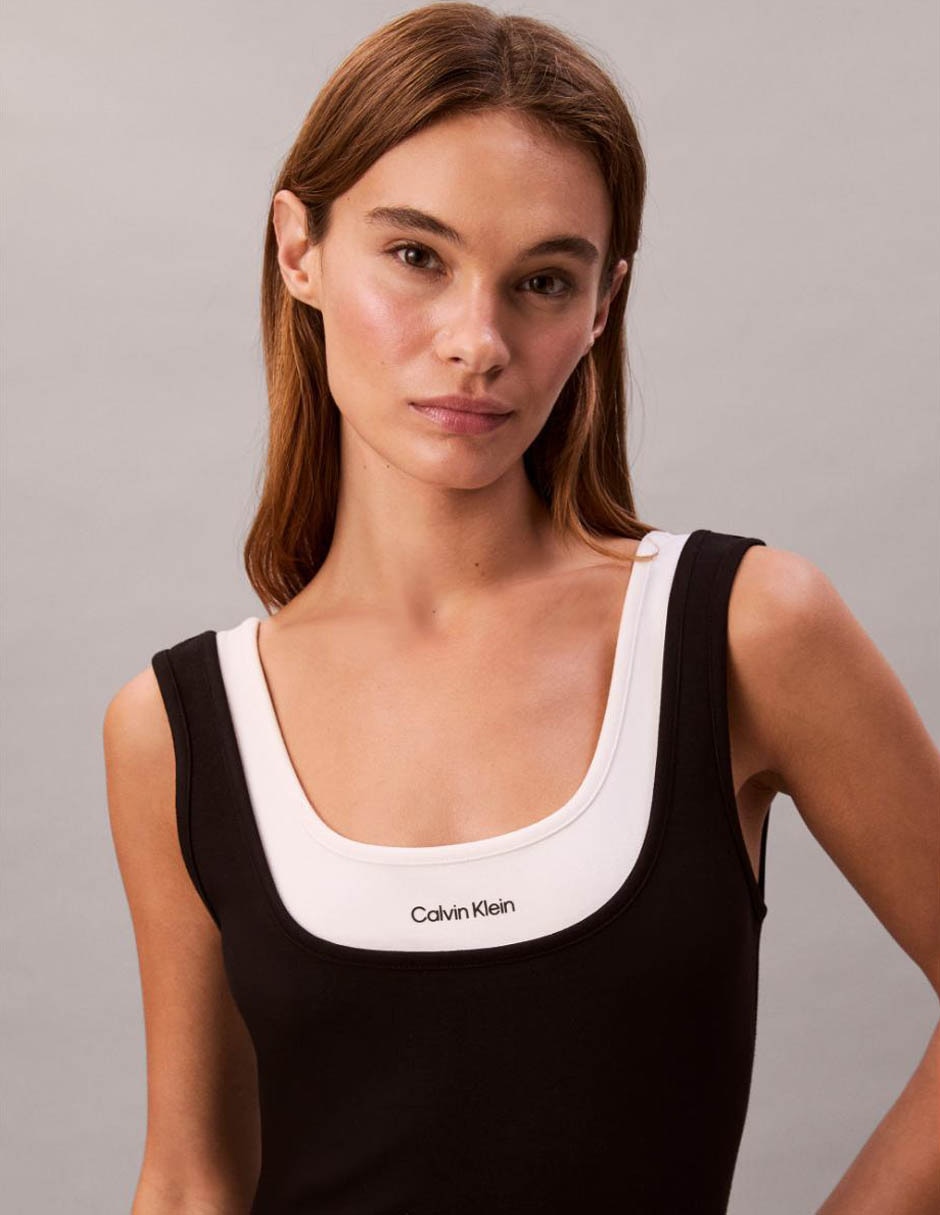 Vestido midi casual para mujer