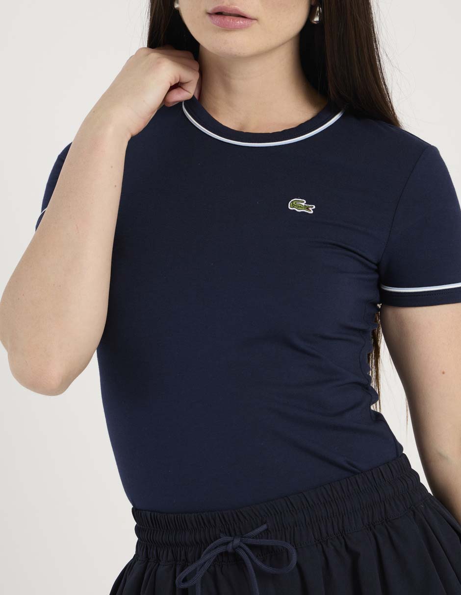 Playera manga corta Core Collection cuello redondo para mujer 5