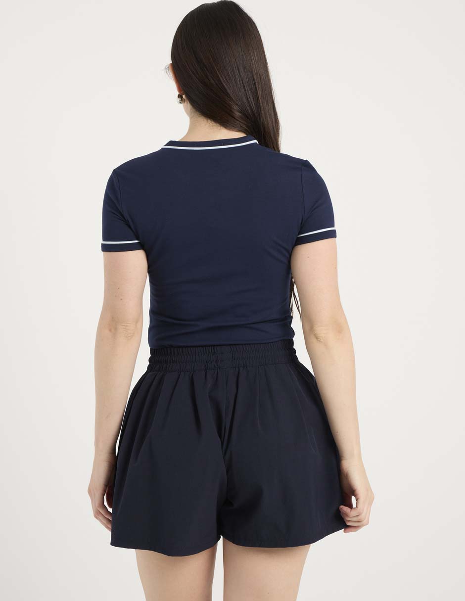 Playera manga corta Core Collection cuello redondo para mujer 6