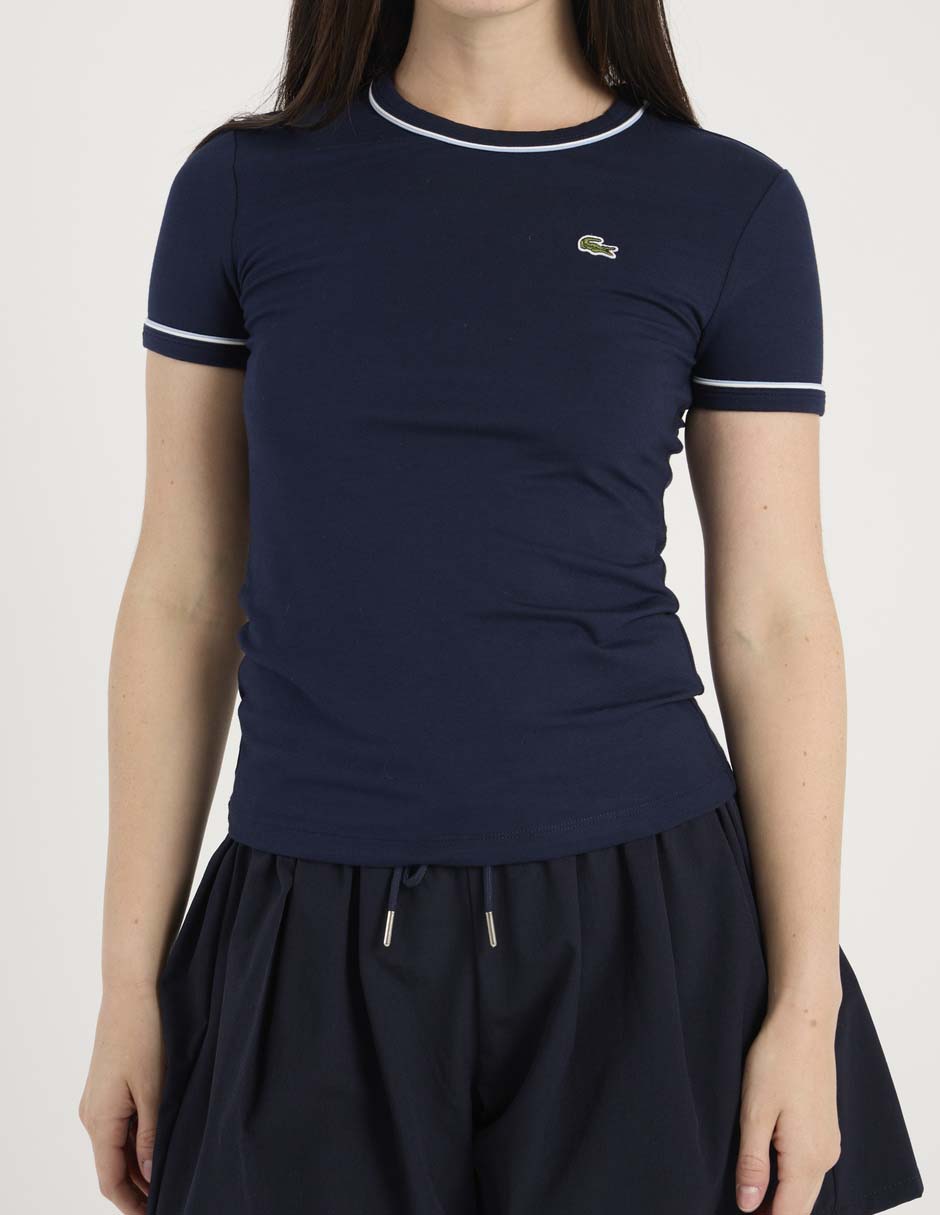 Playera manga corta Core Collection cuello redondo para mujer 7