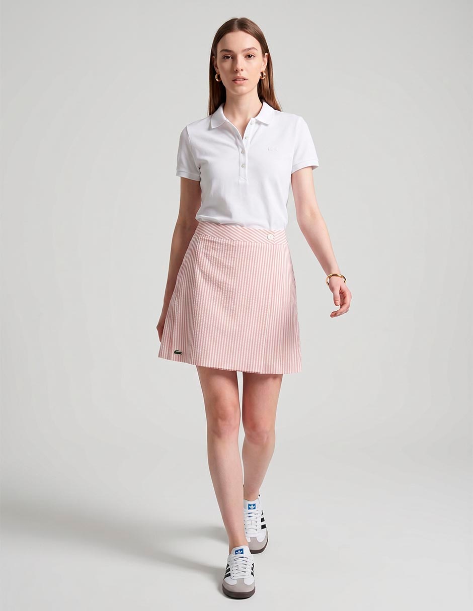 'falda/falda short/falda pantalón' mini 'de' algodón 'a la' (si aplica) cintura