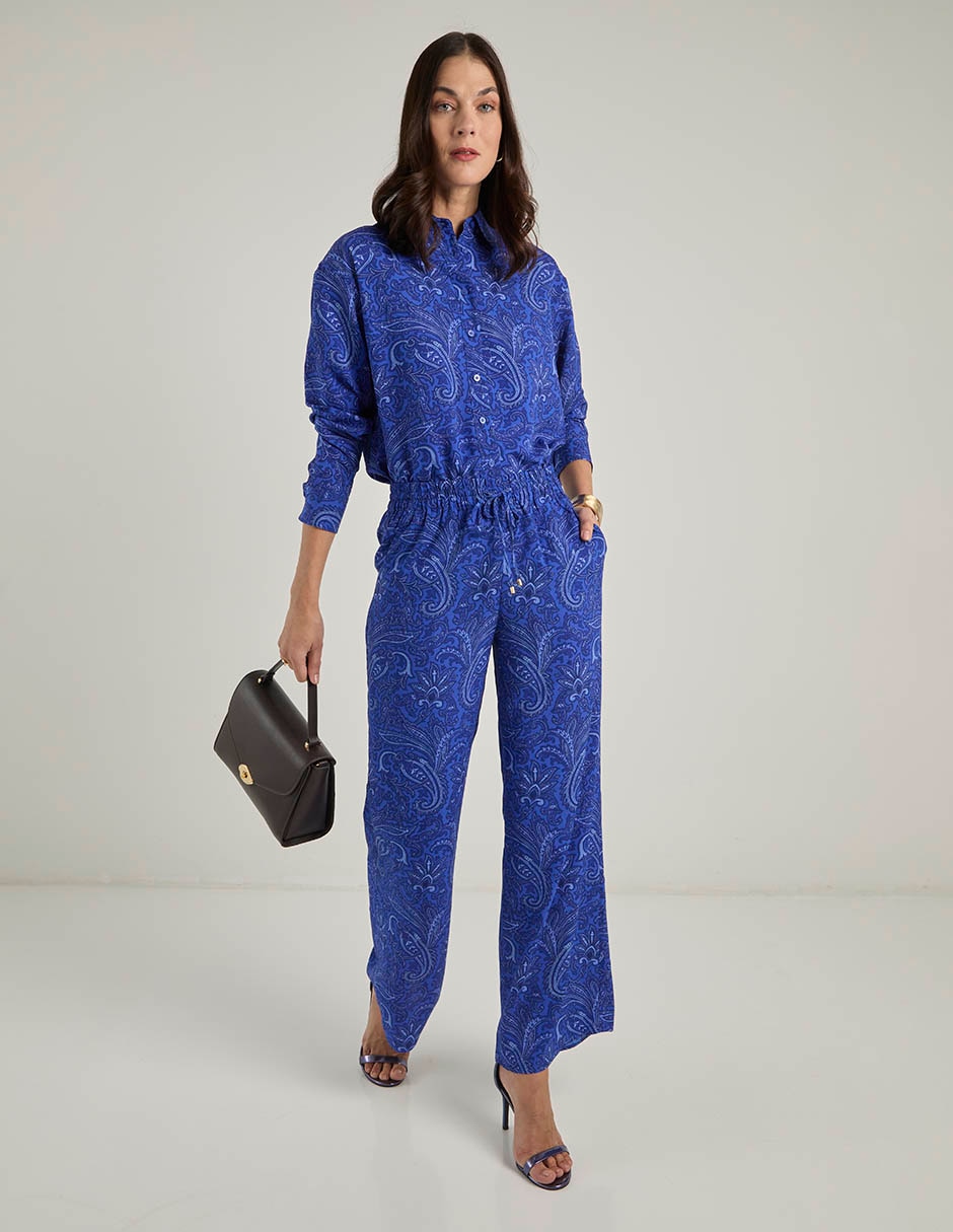 Pantalón wide leg para mujer