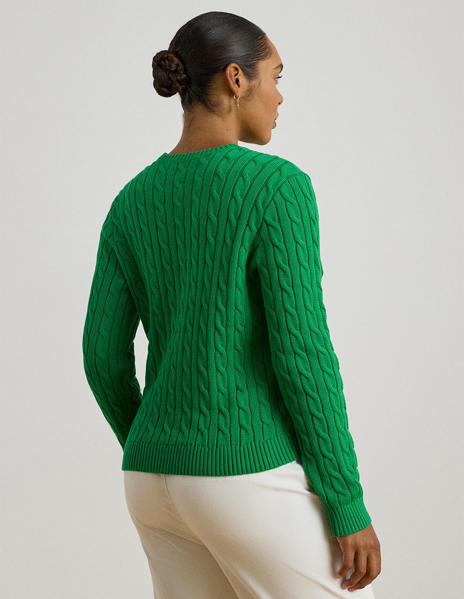 Suéter Lauren Plus cuello redondo para mujer