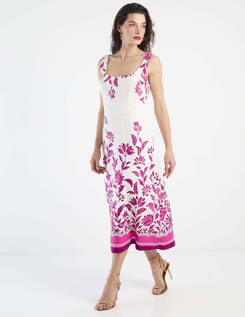 Vestido midi casual para mujer 2
