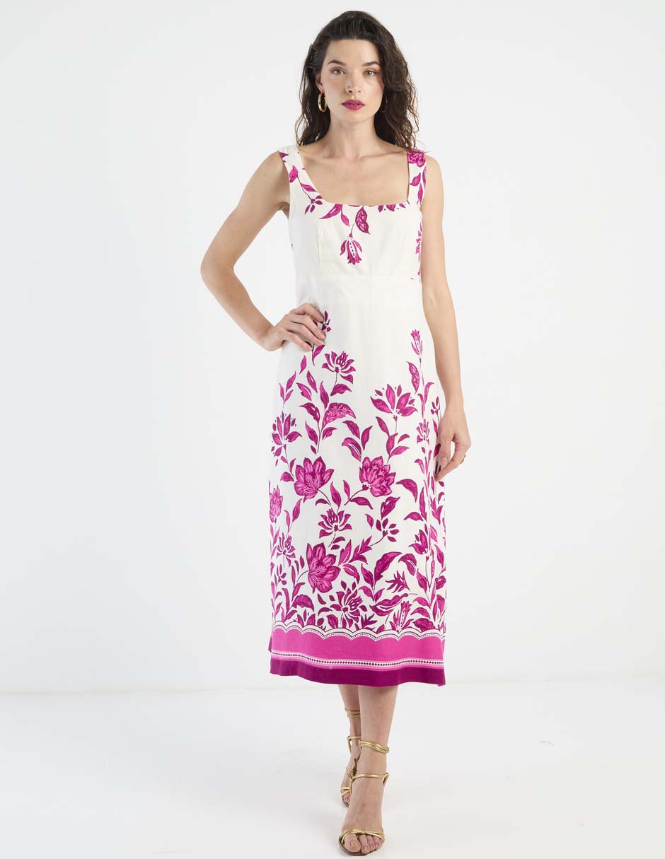 Vestido midi casual para mujer 7