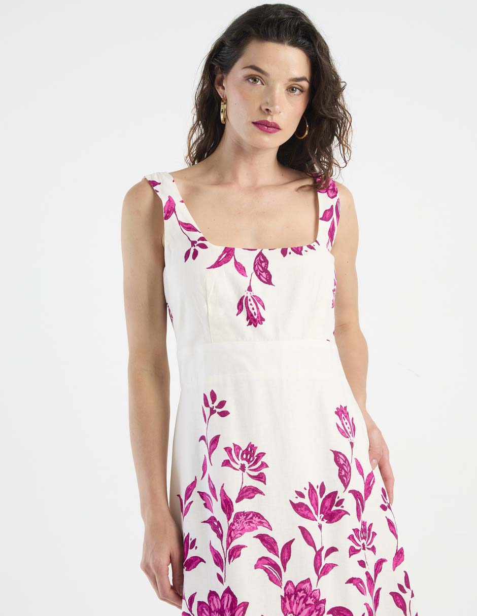 Vestido midi casual para mujer 11