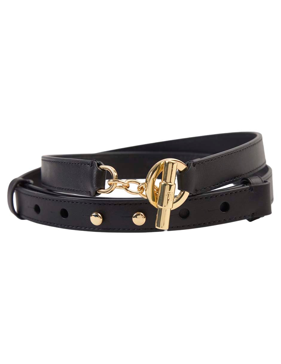 Cinturón de piel para mujer