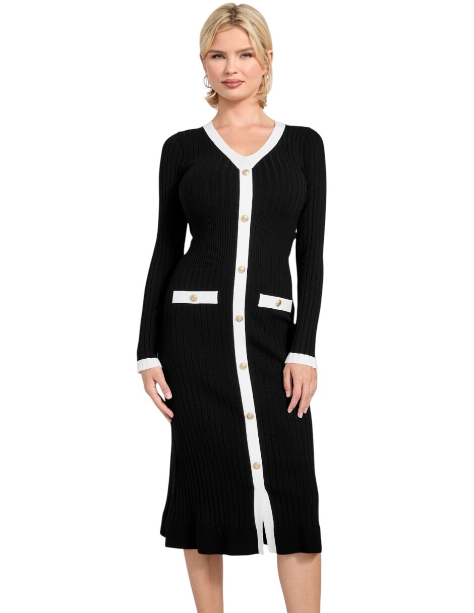 Vestido a la rodilla casual para mujer Vestido a la rodilla casual para mujer