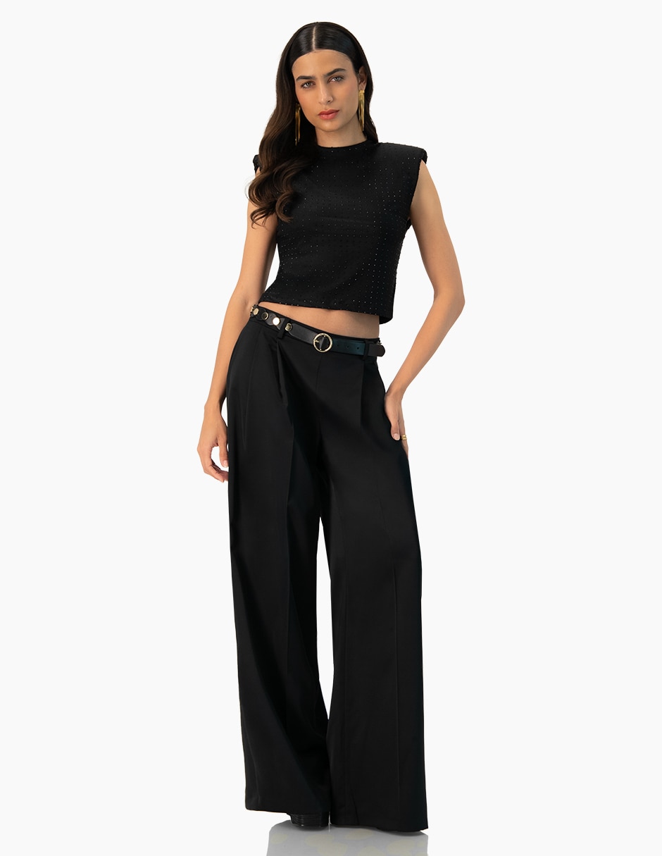Blusa sin manga para mujer 4