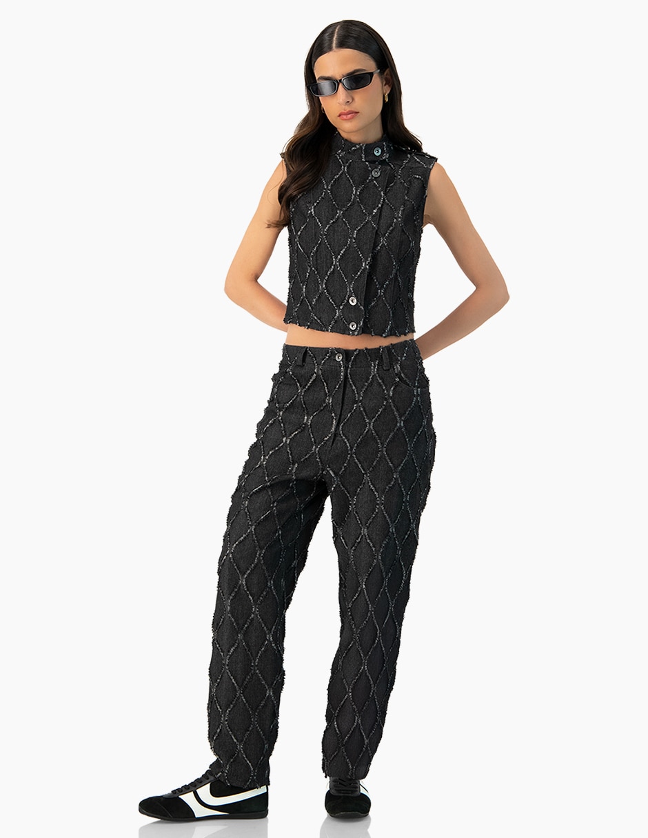 Pantalón regular para mujer