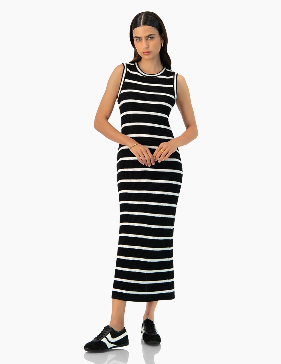 Vestido crop casual para mujer