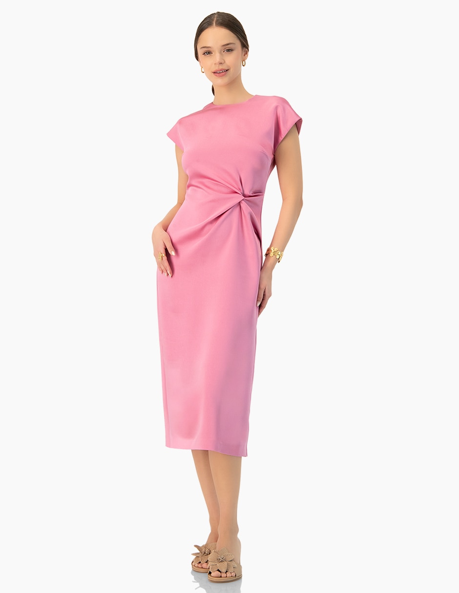 Vestido midi casual para mujer