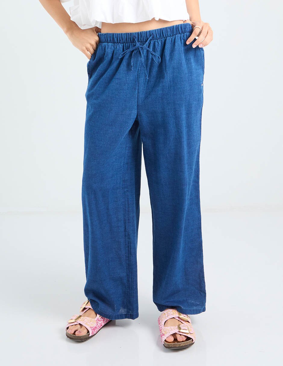 Pantalón relaxed DKNY Jeans amplio para mujer