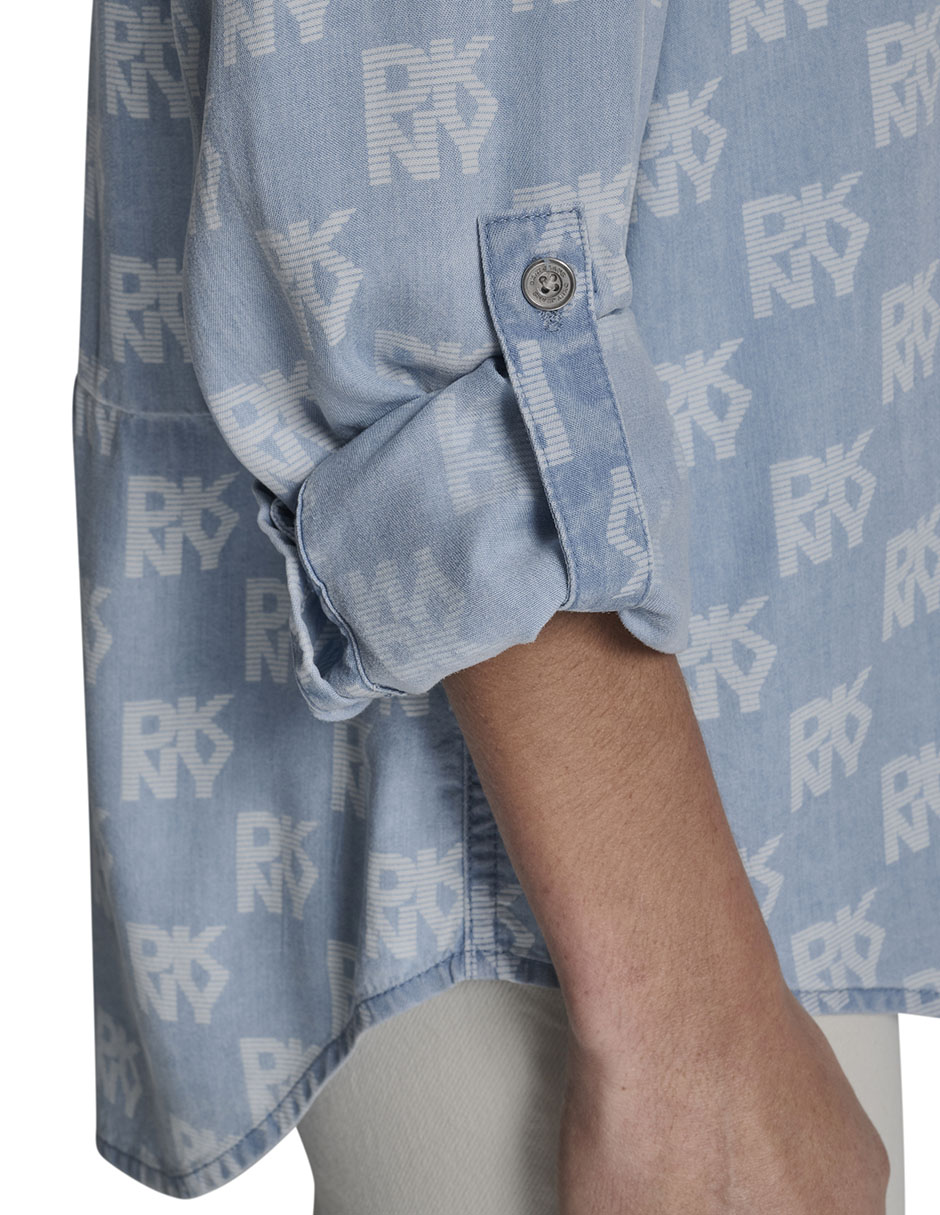 Blusa Dkny Jeans manga larga para mujer