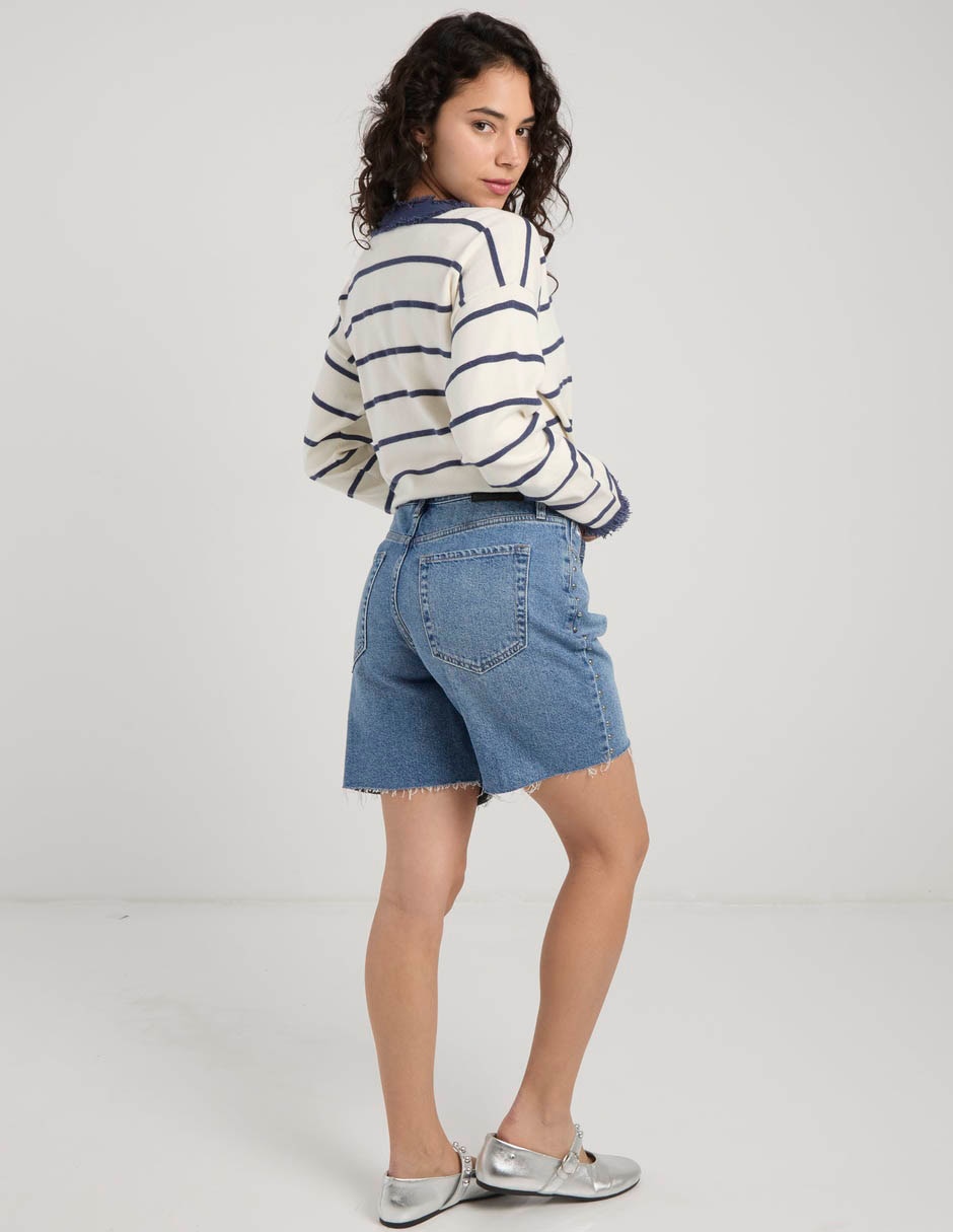 Short de mezclilla para mujer 11
