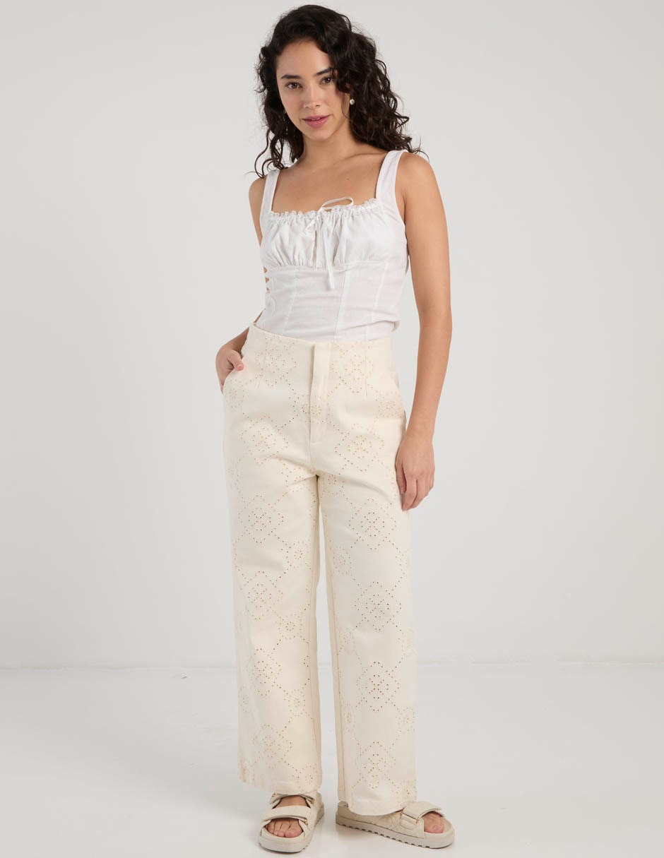 Pantalón amplio para mujer 7