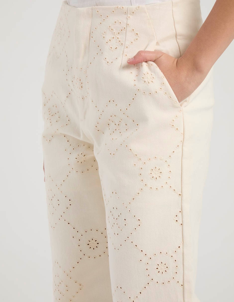Pantalón amplio para mujer 9