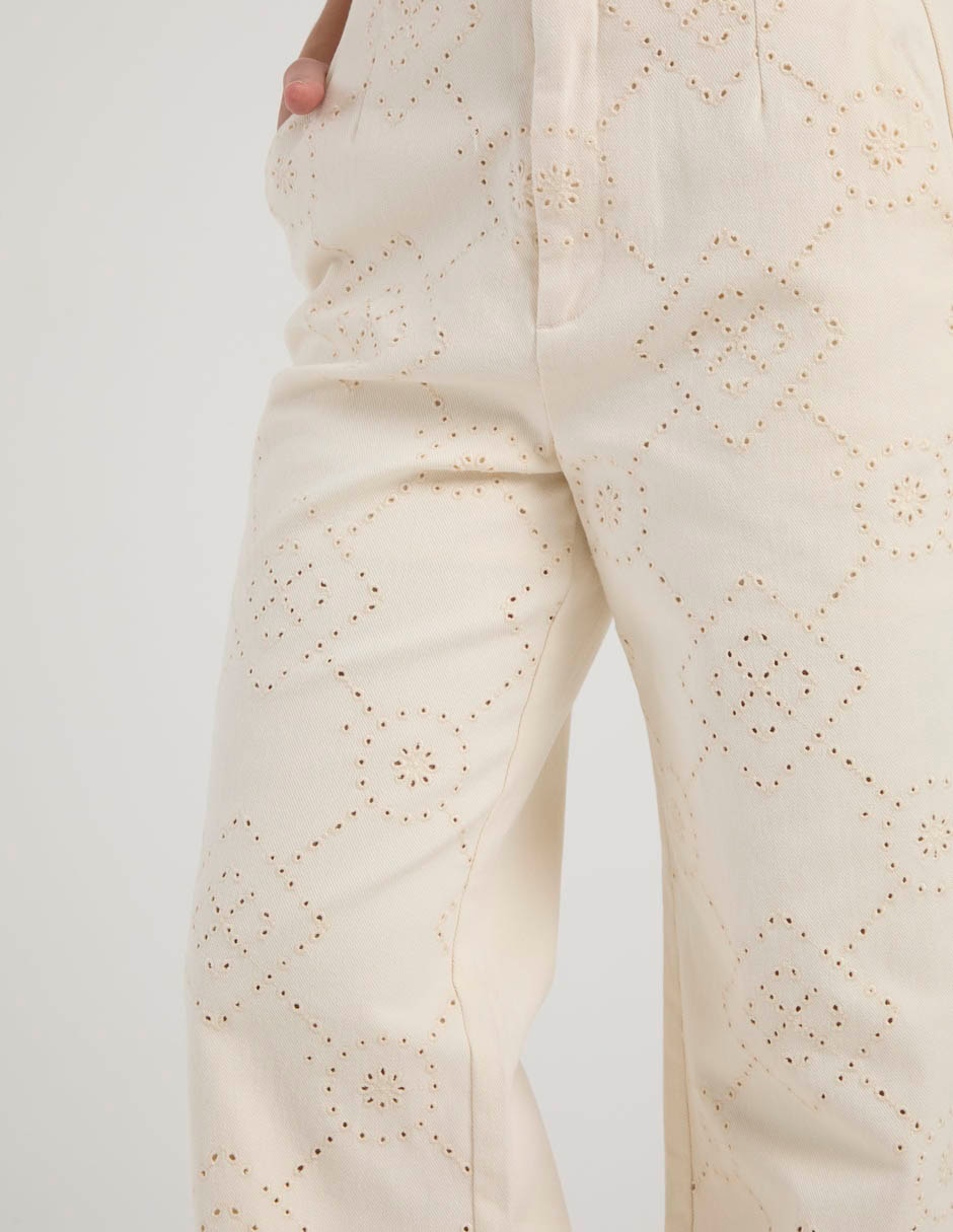 Pantalón amplio para mujer 10