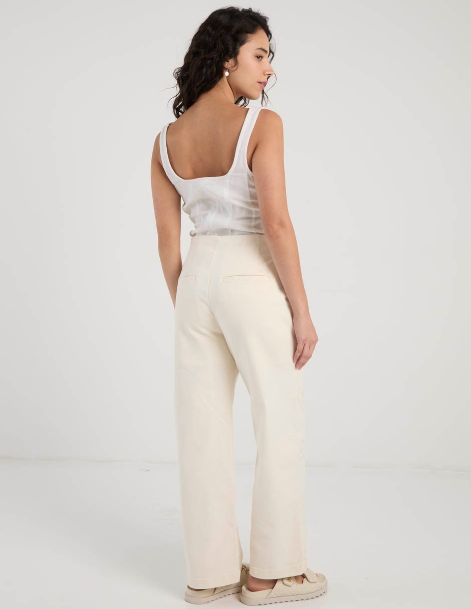 Pantalón amplio para mujer 11