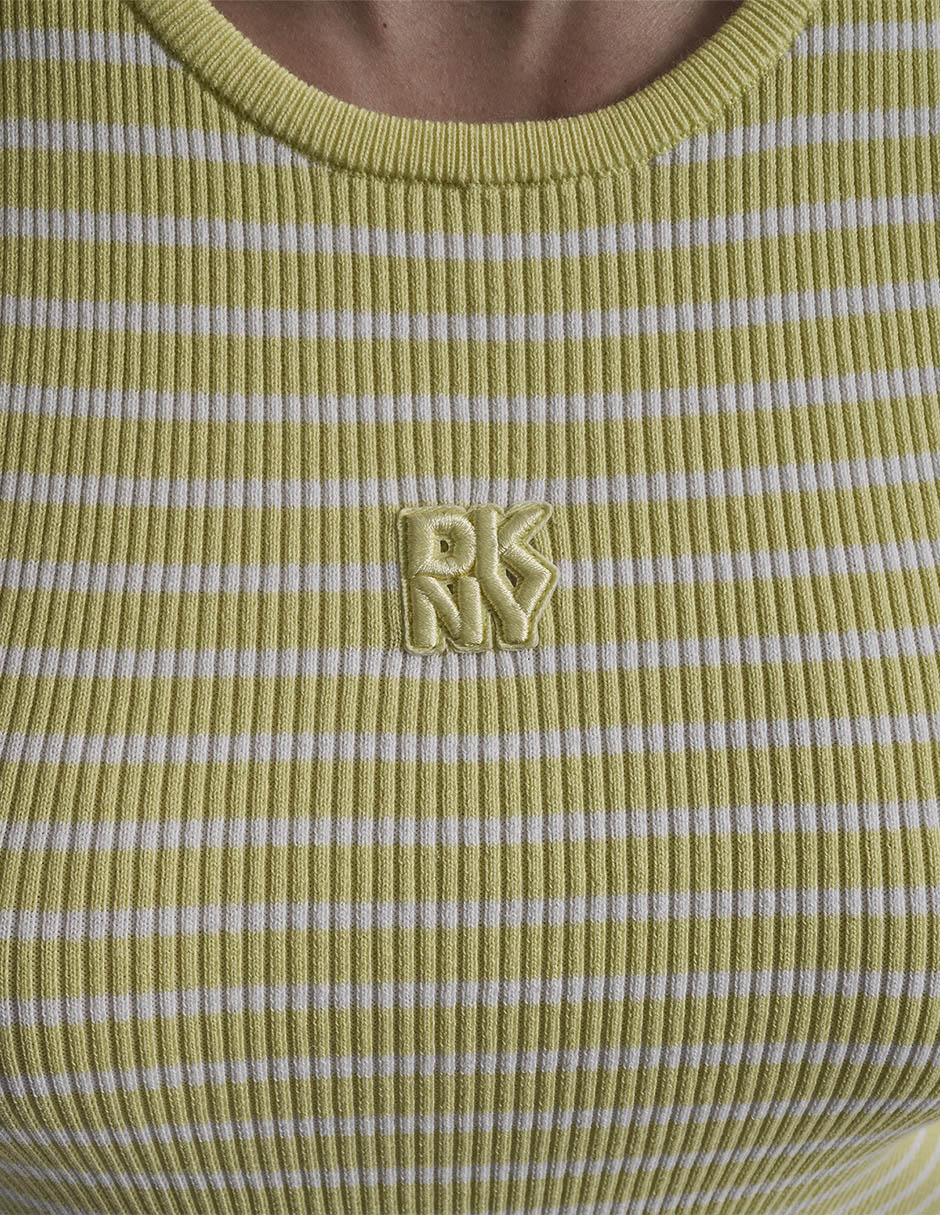 Playera manga corta Dkny Jeans cuello redondo para mujer