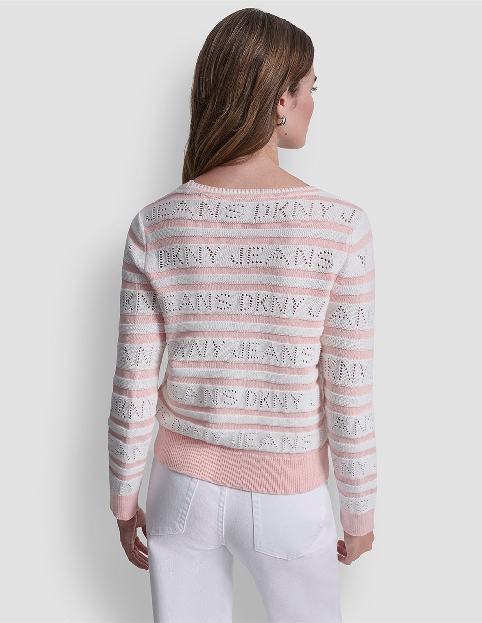 Suéter cuello redondo para mujer 3