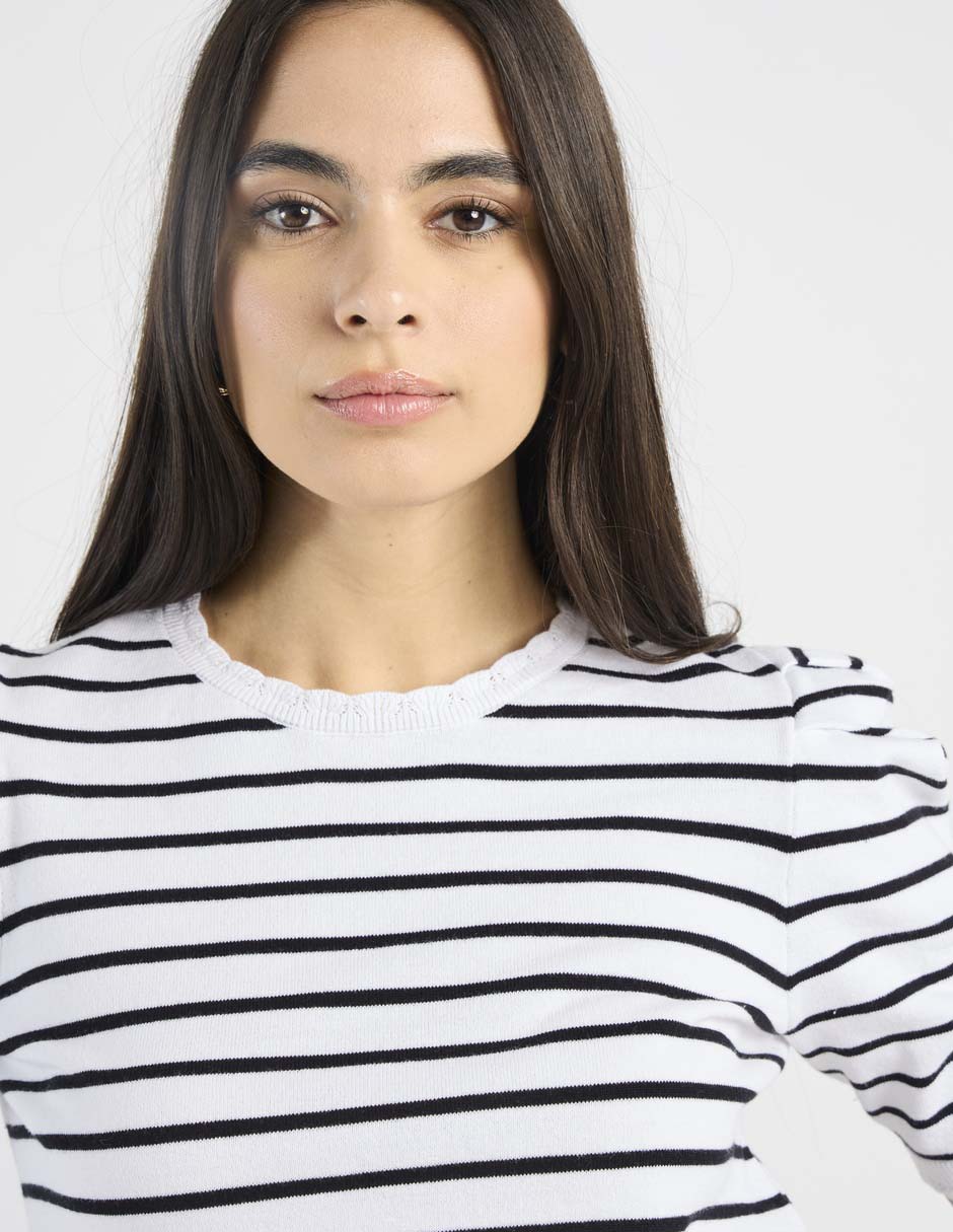 Top Dkny Jeans cuello redondo