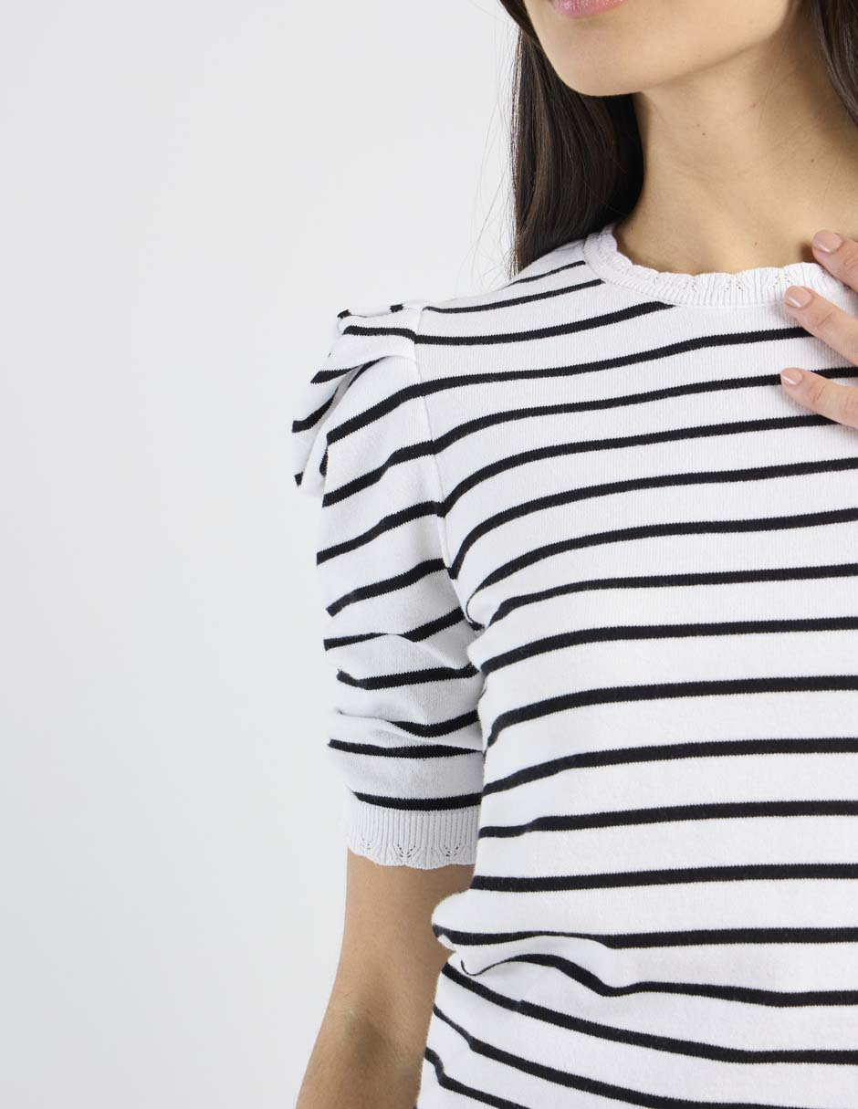 Top Dkny Jeans cuello redondo