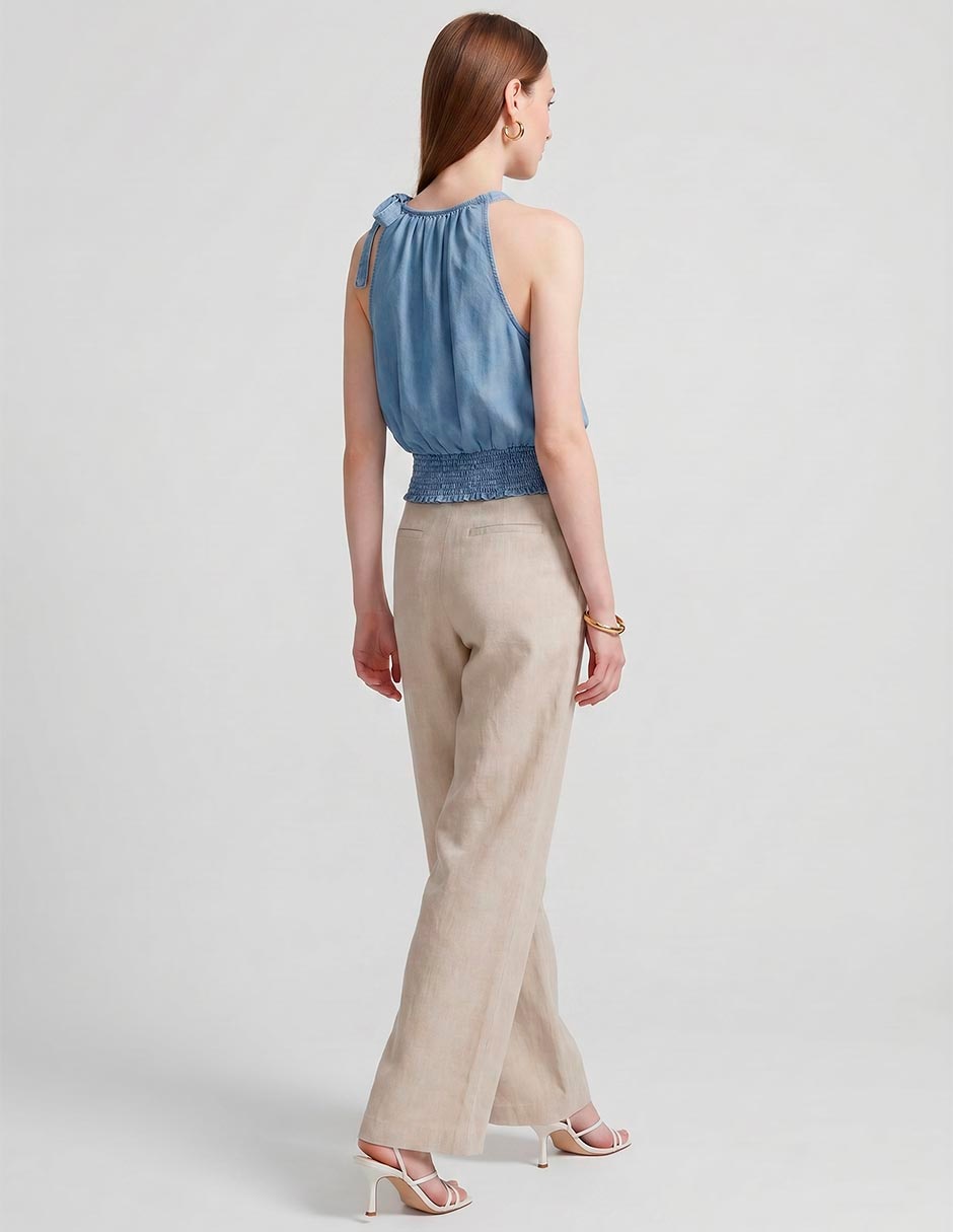 Top Cuello Redondo Escote Regular Tirante Clásico