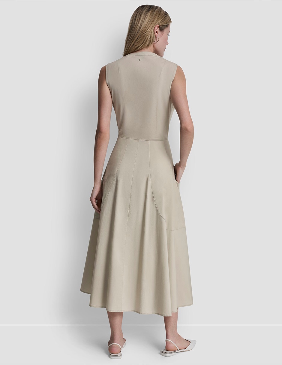 Vestido midi casual para mujer 5