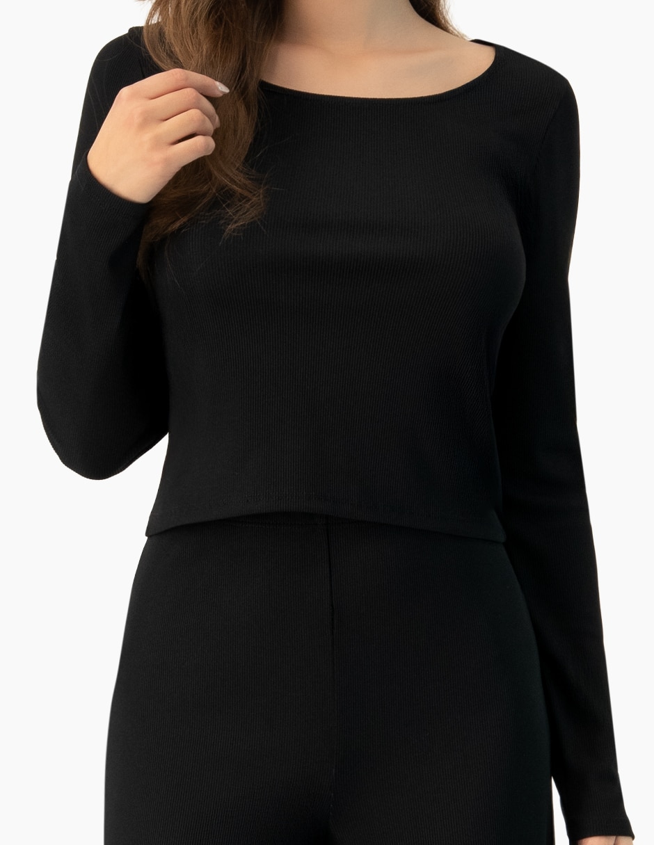 Top Ivonne cuello redondo