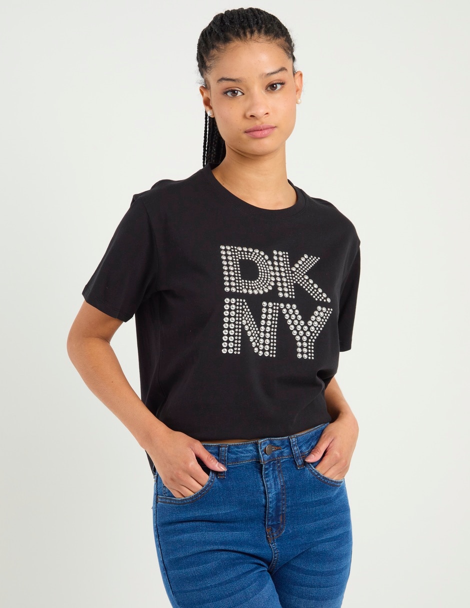 Playera manga corta cuello redondo mujer Playera manga corta cuello redondo mujer
