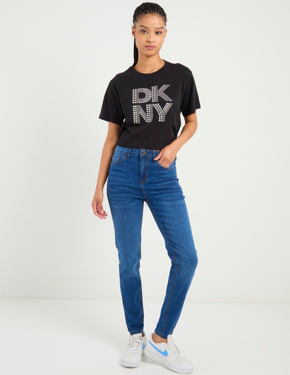 Playera manga corta cuello redondo mujer 5