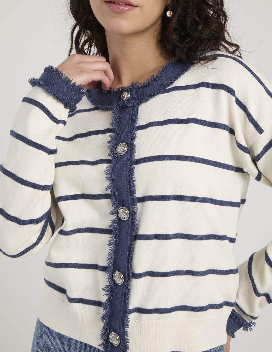 Suéter cuello redondo para mujer 2