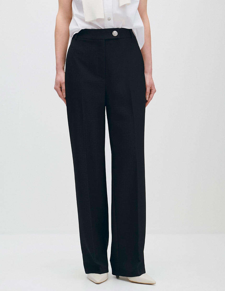 Pantalón straight para mujer