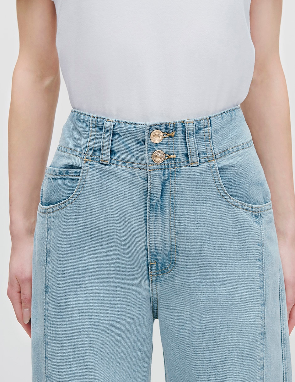 Jeans wide leg Julio para mujer