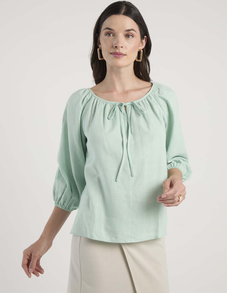 Blusa ann taylor manga 3/4 para mujer Blusa ann taylor manga 3/4 para mujer