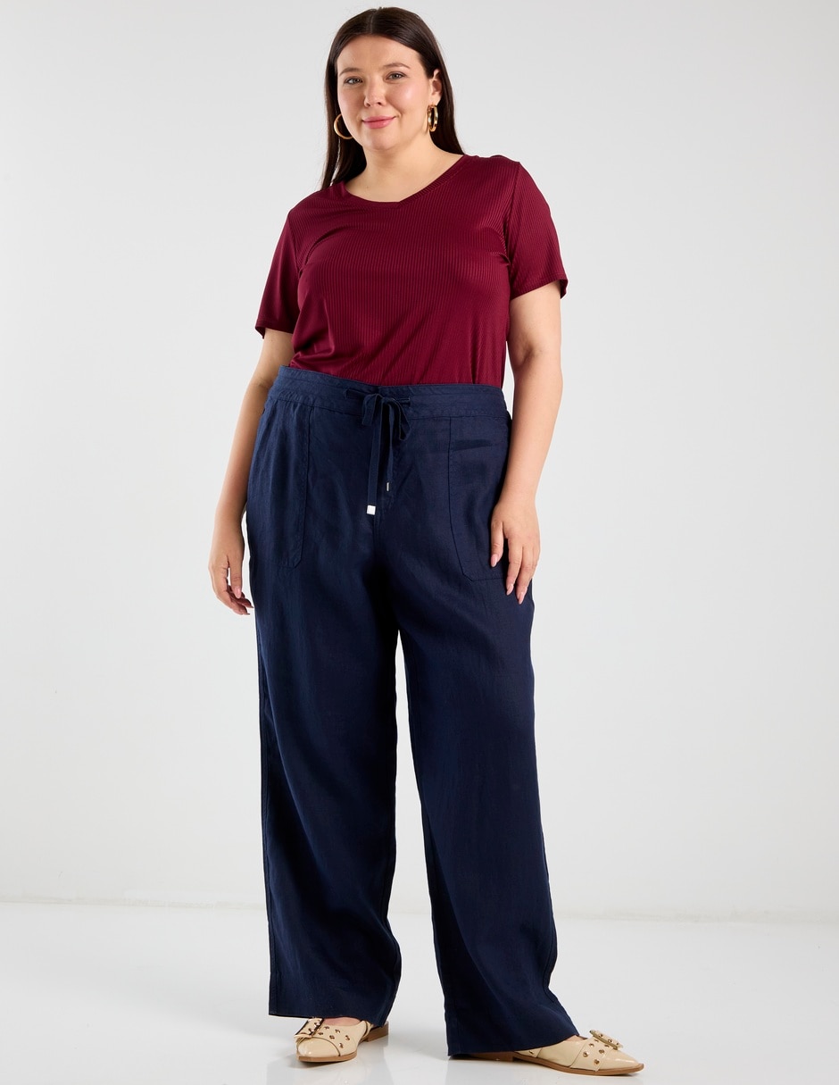 Pantalón amplio para mujer 5