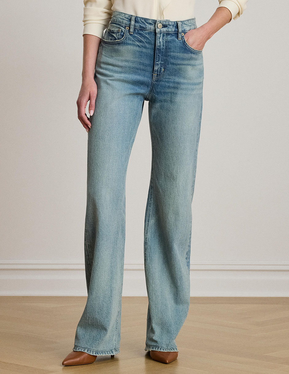 Pantalón flare regular para mujer Pantalón flare regular para mujer