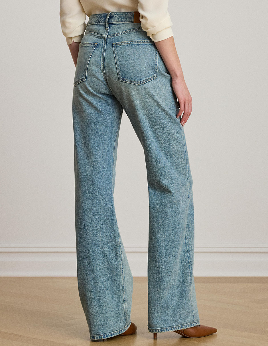 Pantalón flare regular para mujer 4