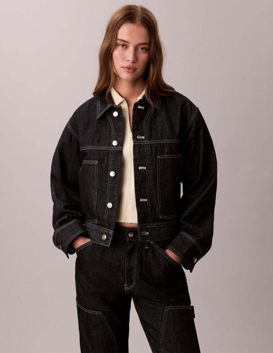 Chamarra denim Calvin Klein para mujer Chamarra denim Calvin Klein para mujer