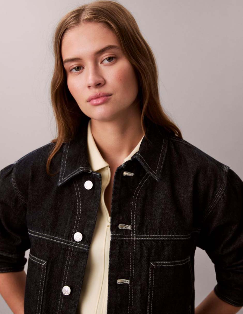 Chamarra denim Calvin Klein para mujer