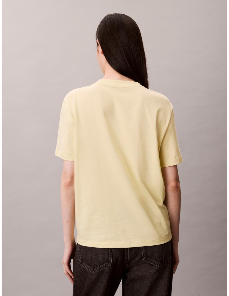 Playera manga corta cuello redondo para mujer 6