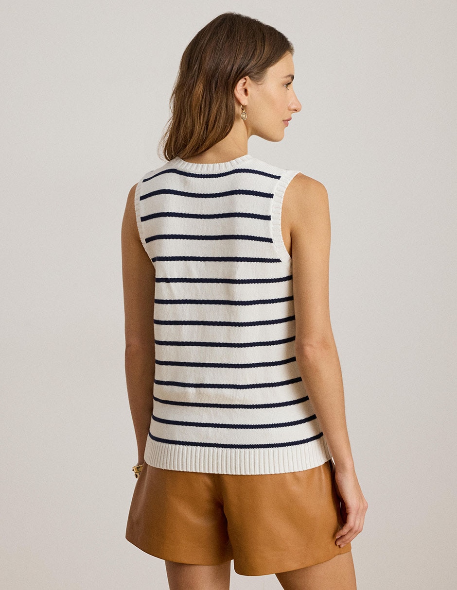 Suéter Lauren Ralph Lauren cuello redondo para mujer