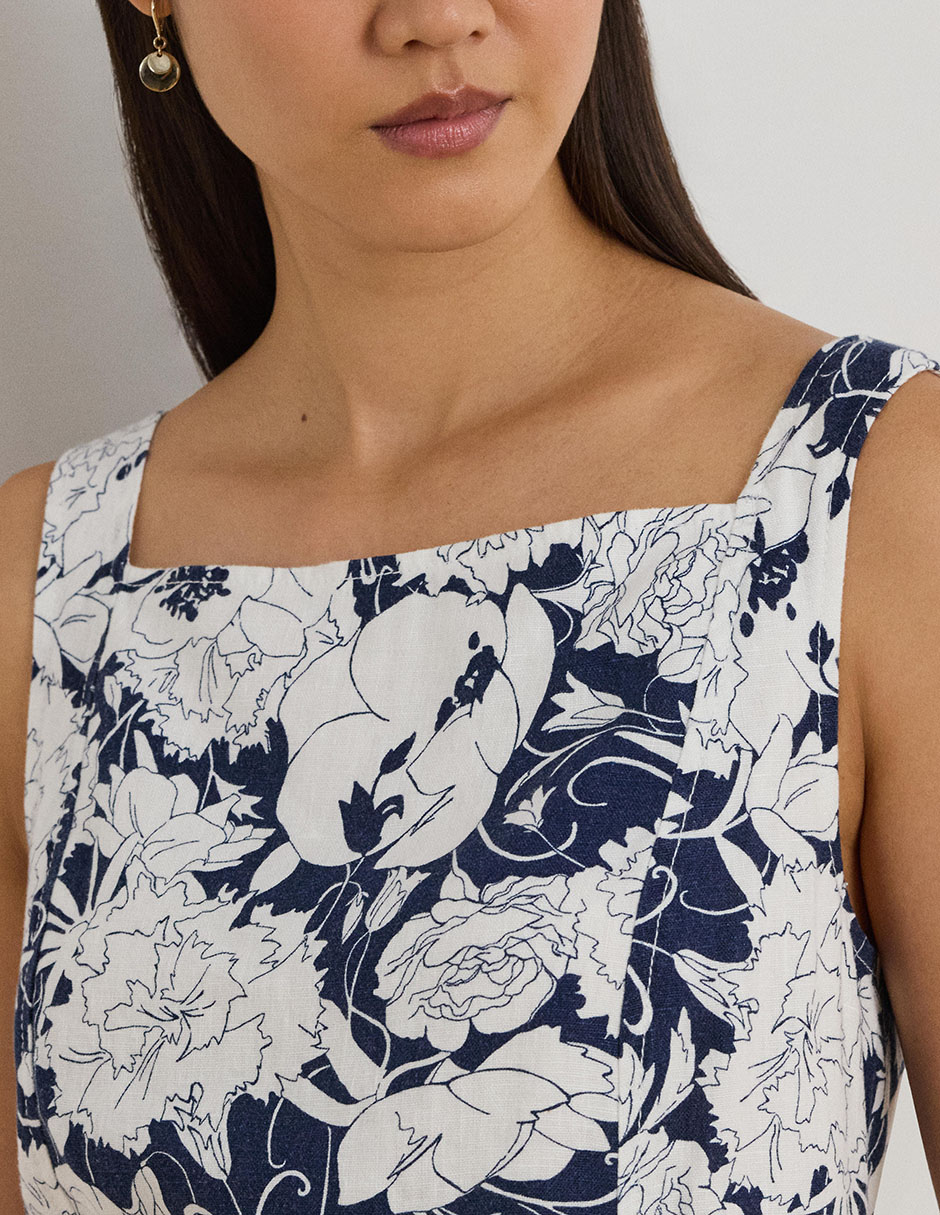 Vestido corto casual Lauren Ralph Lauren para mujer
