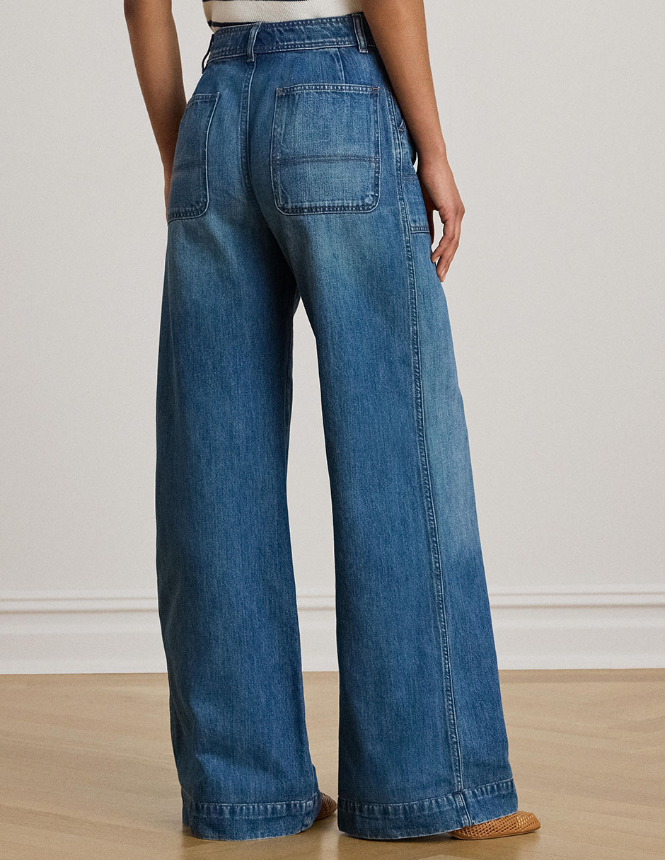 Pantalón wide leg para mujer 4